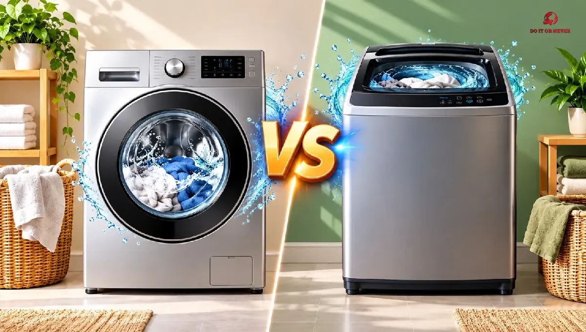 front load vs top load washing machine